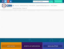 Tablet Screenshot of cbnint.org